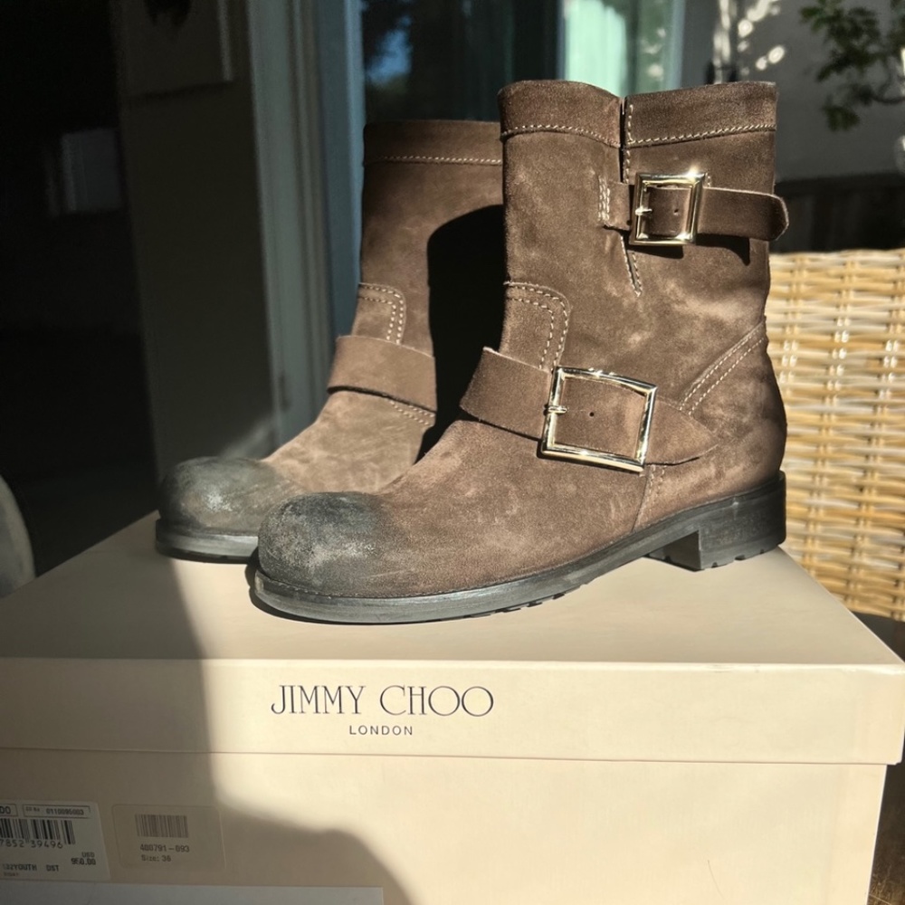 Jimmy Choo Moto Boots